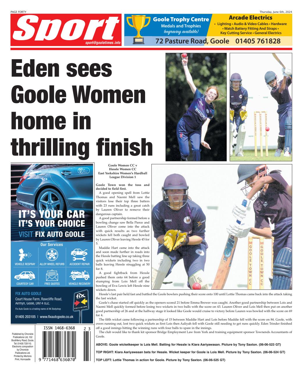 Goole Times Preview Pages