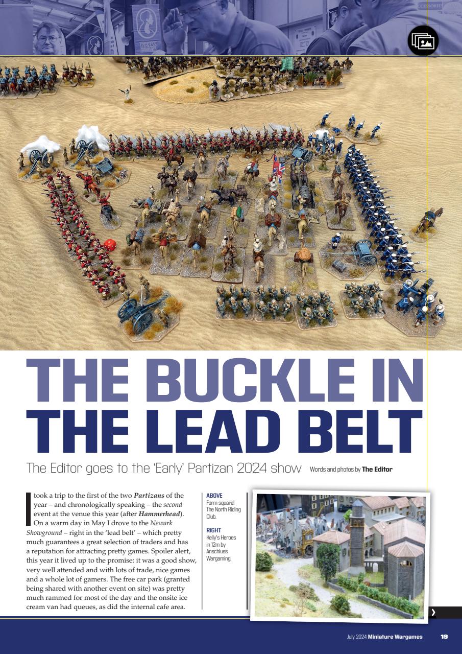 Miniature Wargames Preview Pages