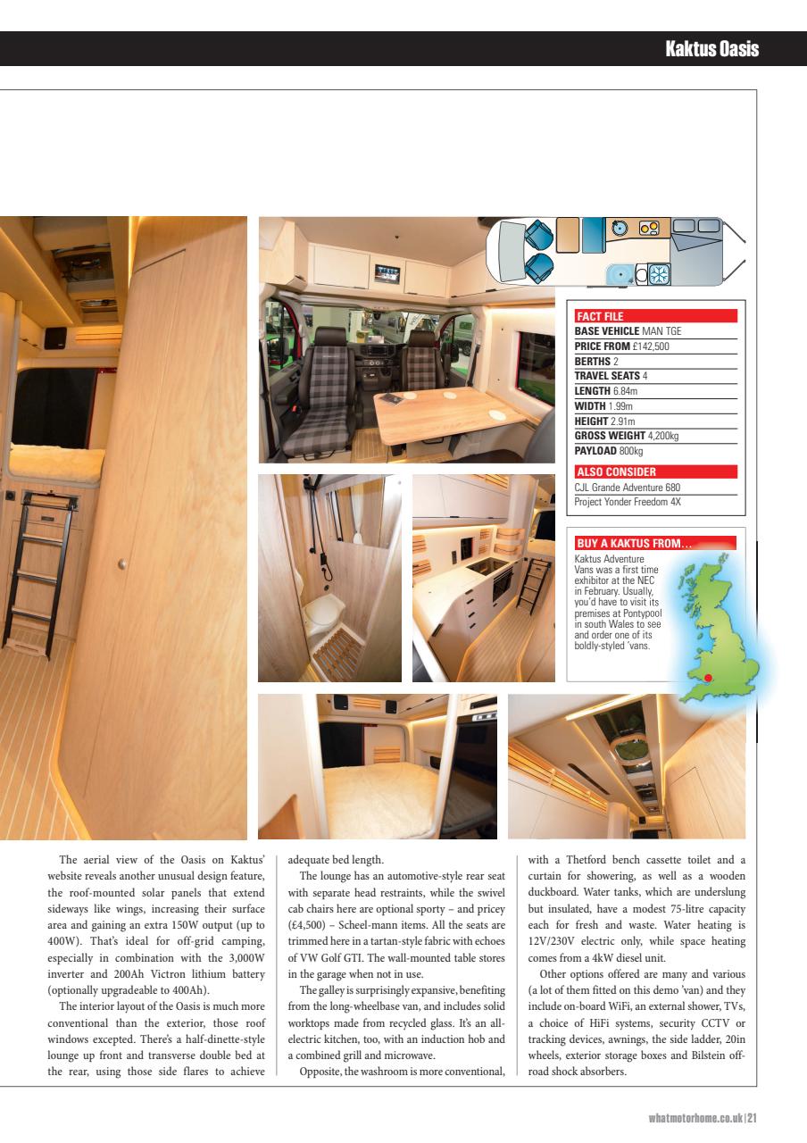 What Motorhome magazine Preview Pages