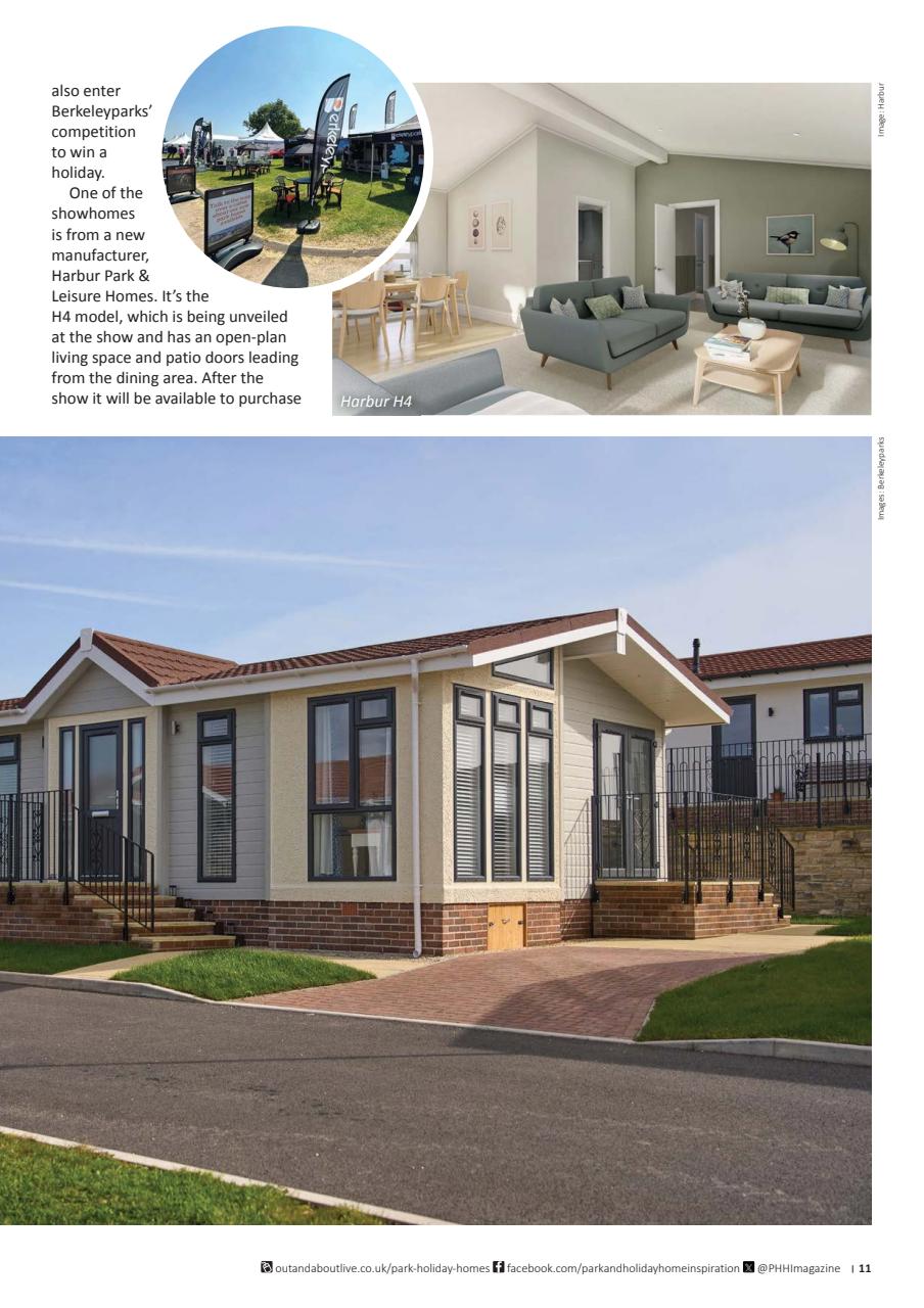 Park and Holiday Home Inspiration magazine Preview Pages