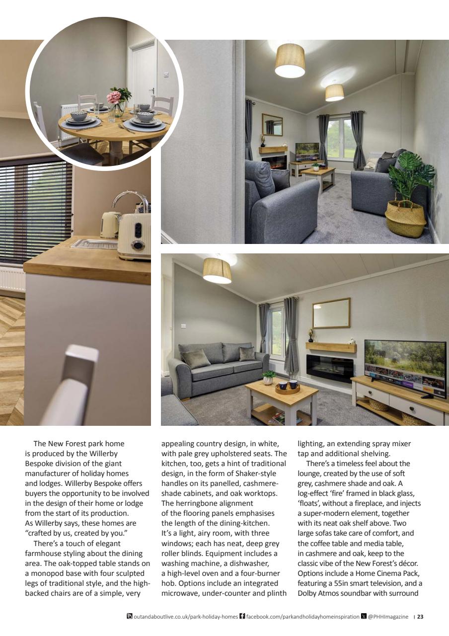 Park and Holiday Home Inspiration magazine Preview Pages