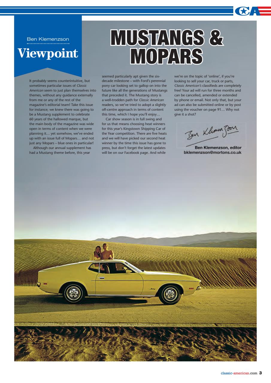 Classic American Magazine Preview Pages