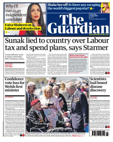 The Guardian Newspaper issue Thursday, June 6, 2024