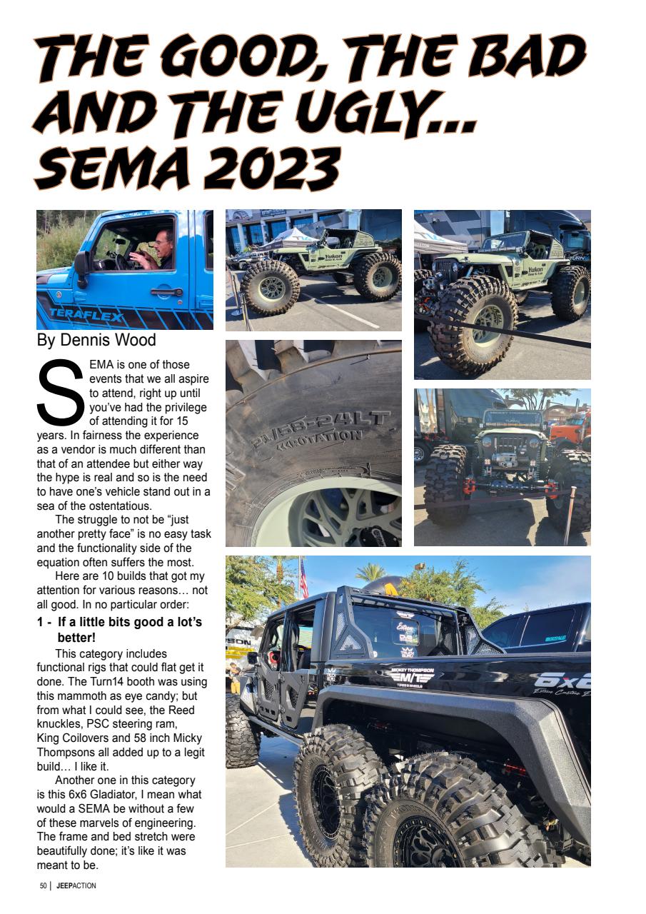 Jeep Action Preview Pages