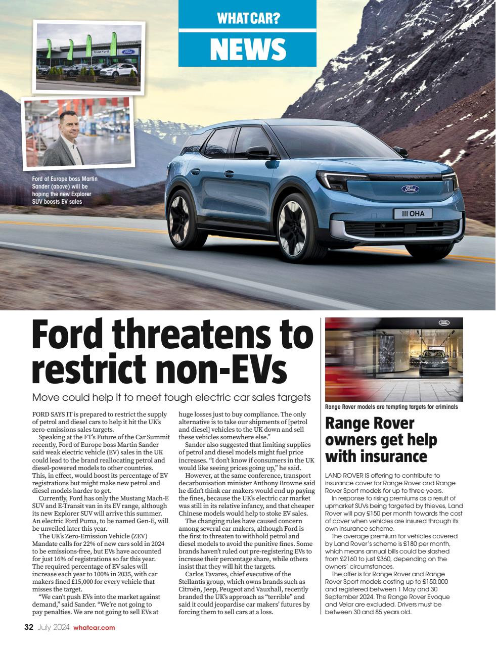 What Car? Preview Pages