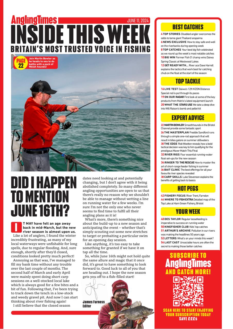 Angling Times Preview Pages