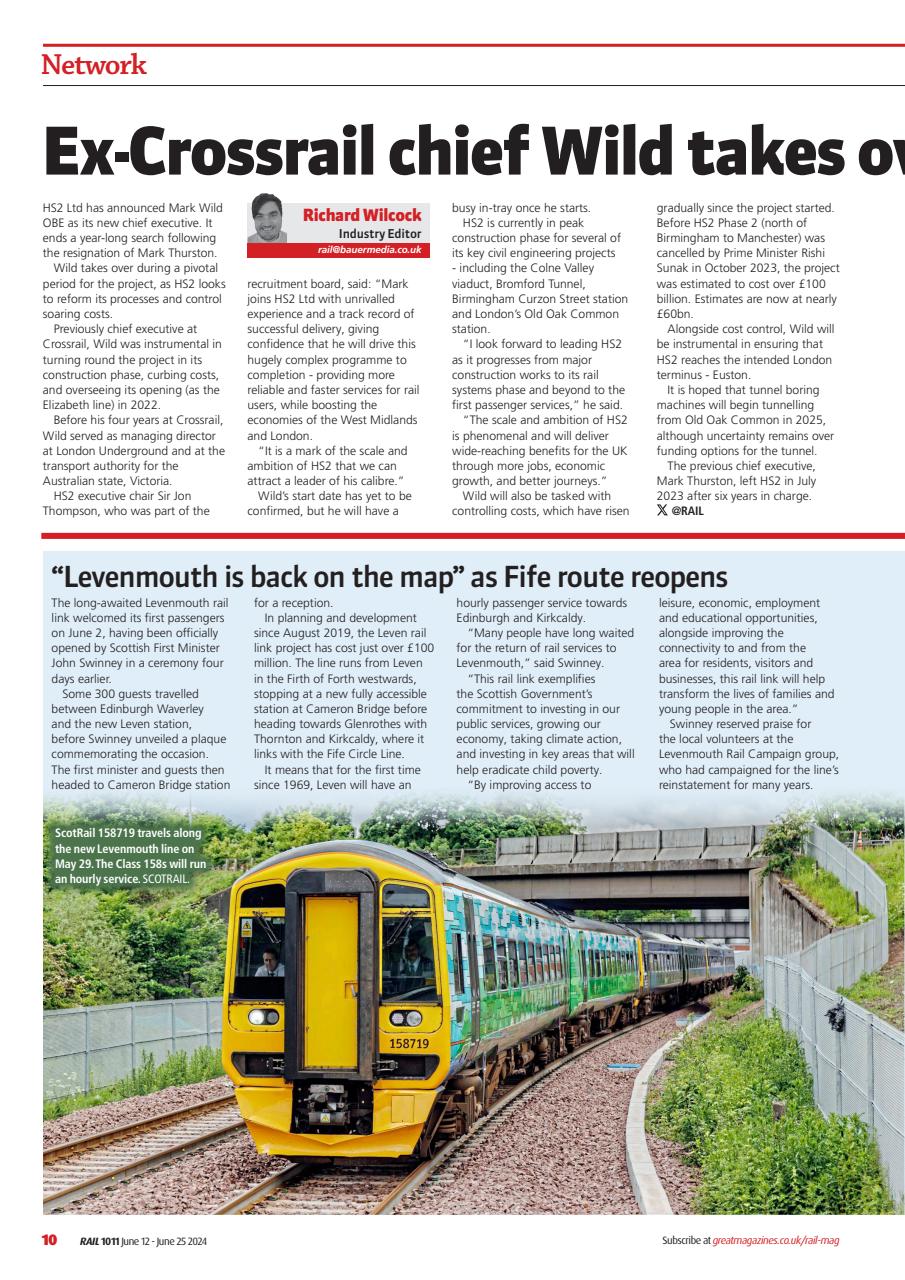 Rail Preview Pages