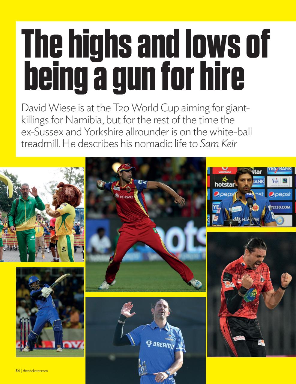 The Cricketer Magazine Preview Pages