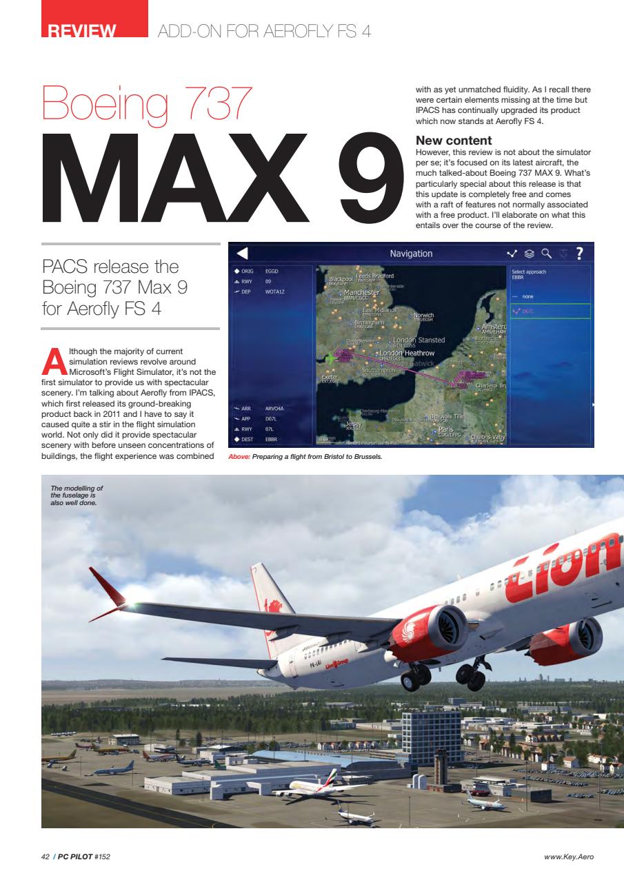 PC Pilot Preview Pages