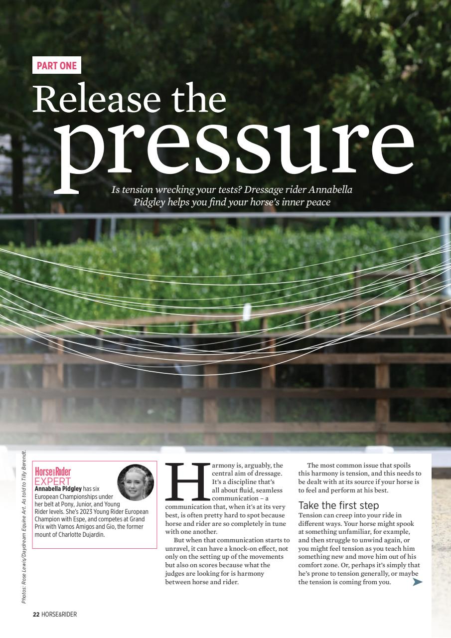 Horse&Rider Magazine - UK equestrian magazine for Horse and Rider Preview Pages