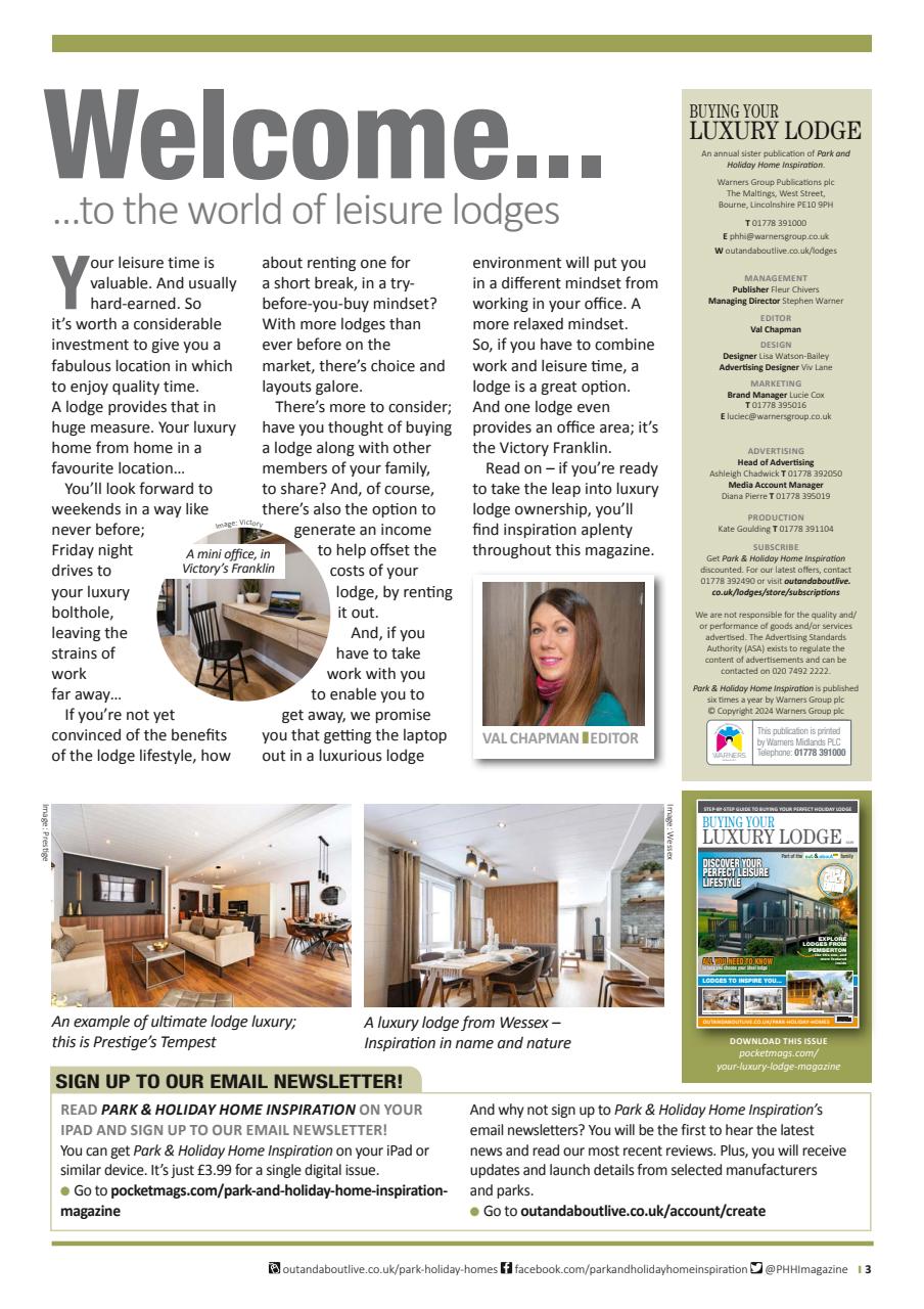 Your Luxury Lodge Preview Pages