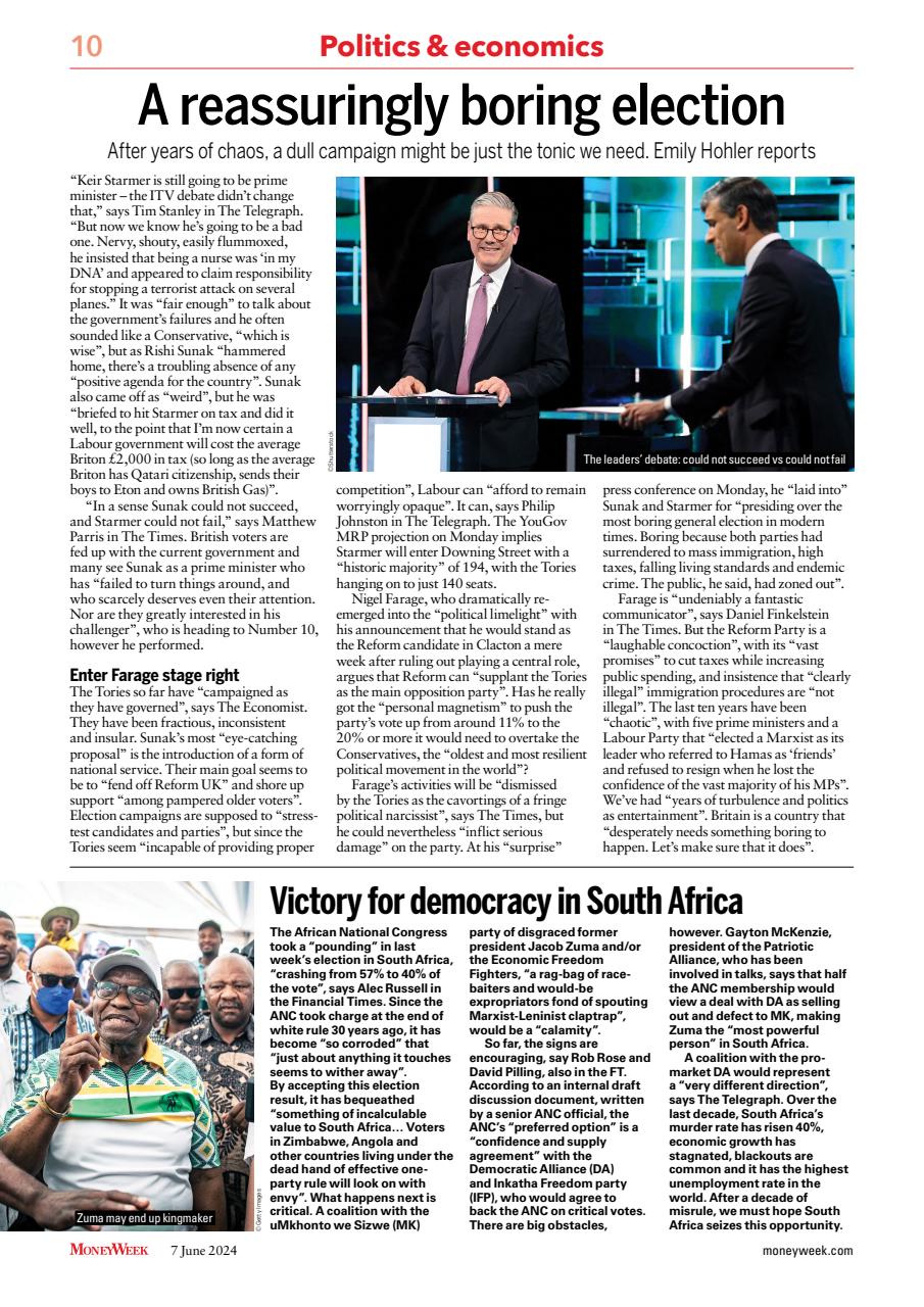 MoneyWeek Preview Pages