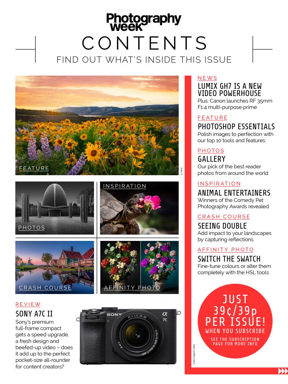 Photography Week Preview Pages