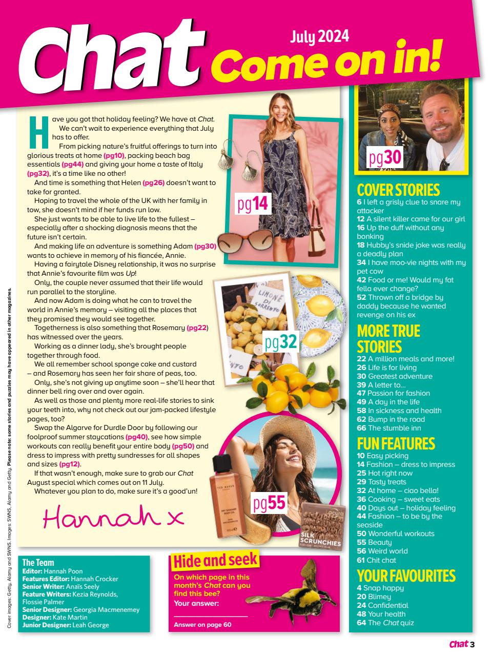 Chat Specials Preview Pages