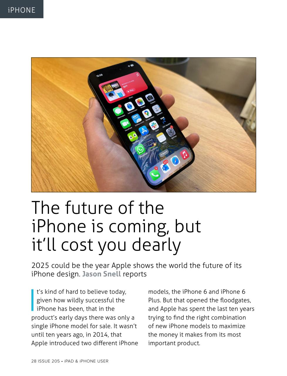 iPad and iPhone User Preview Pages