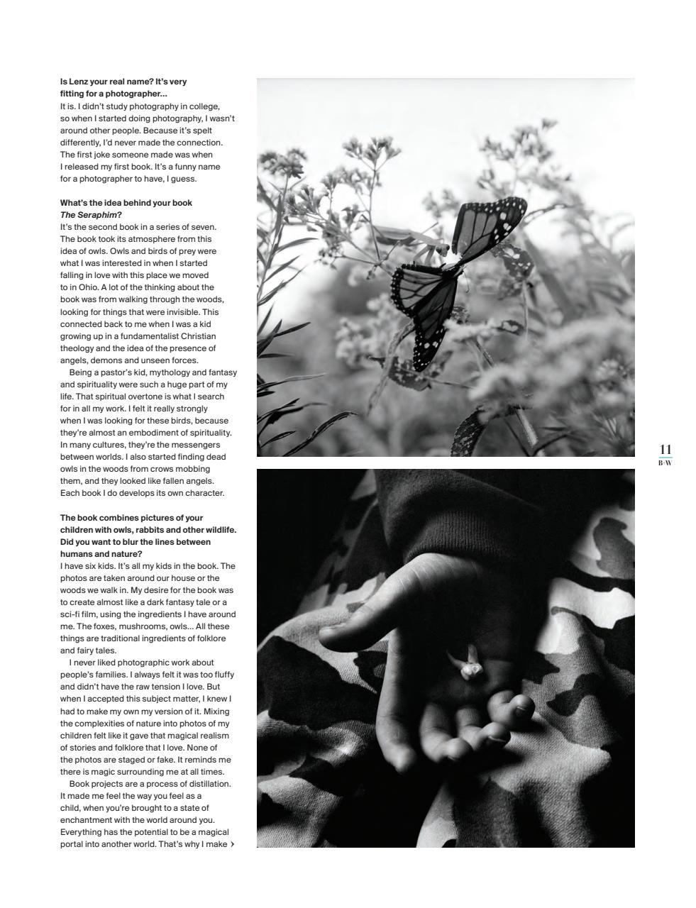 Black+White Photography Preview Pages
