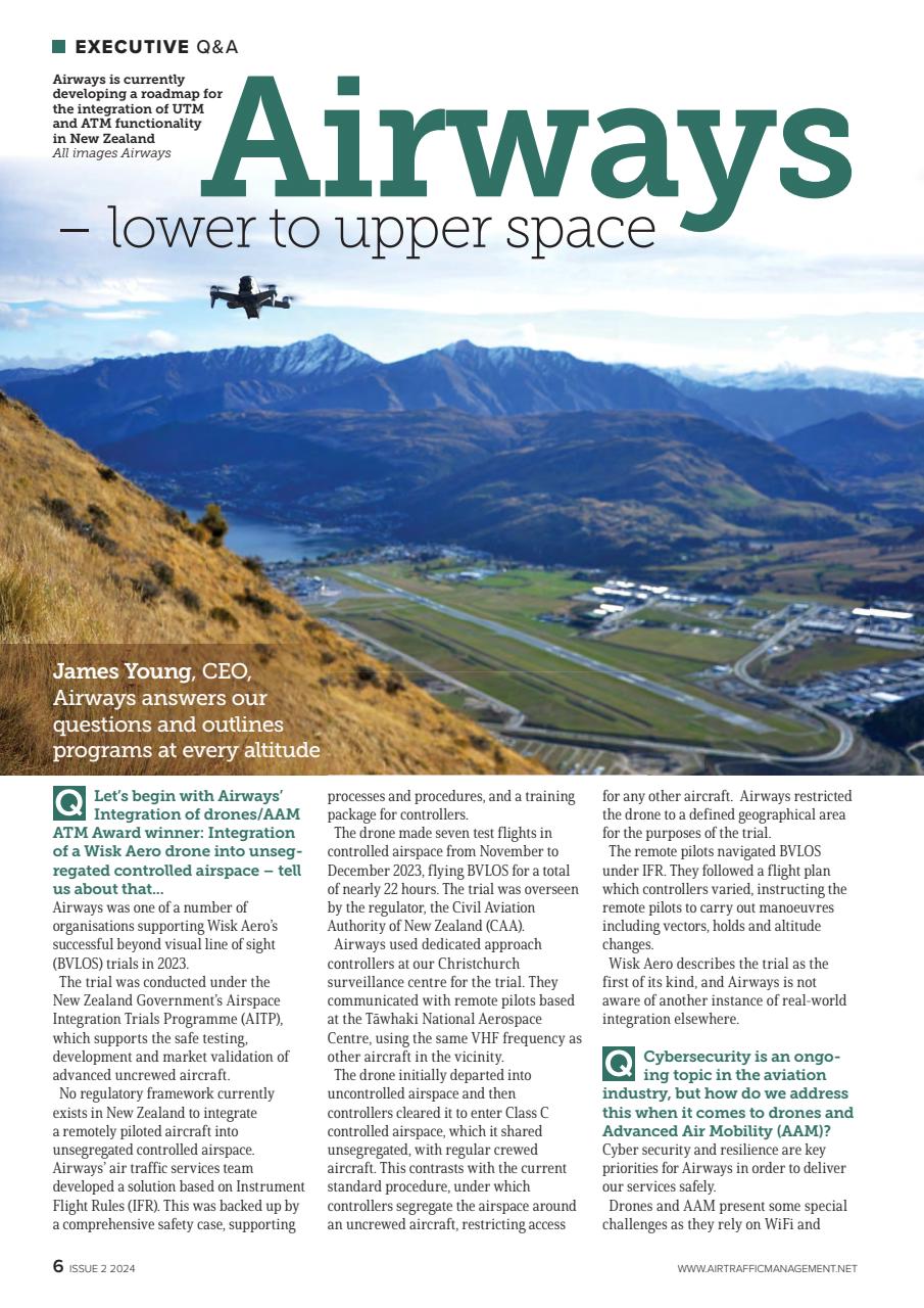 Air Traffic Management Preview Pages