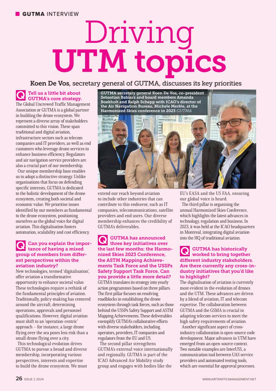 Air Traffic Management Preview Pages