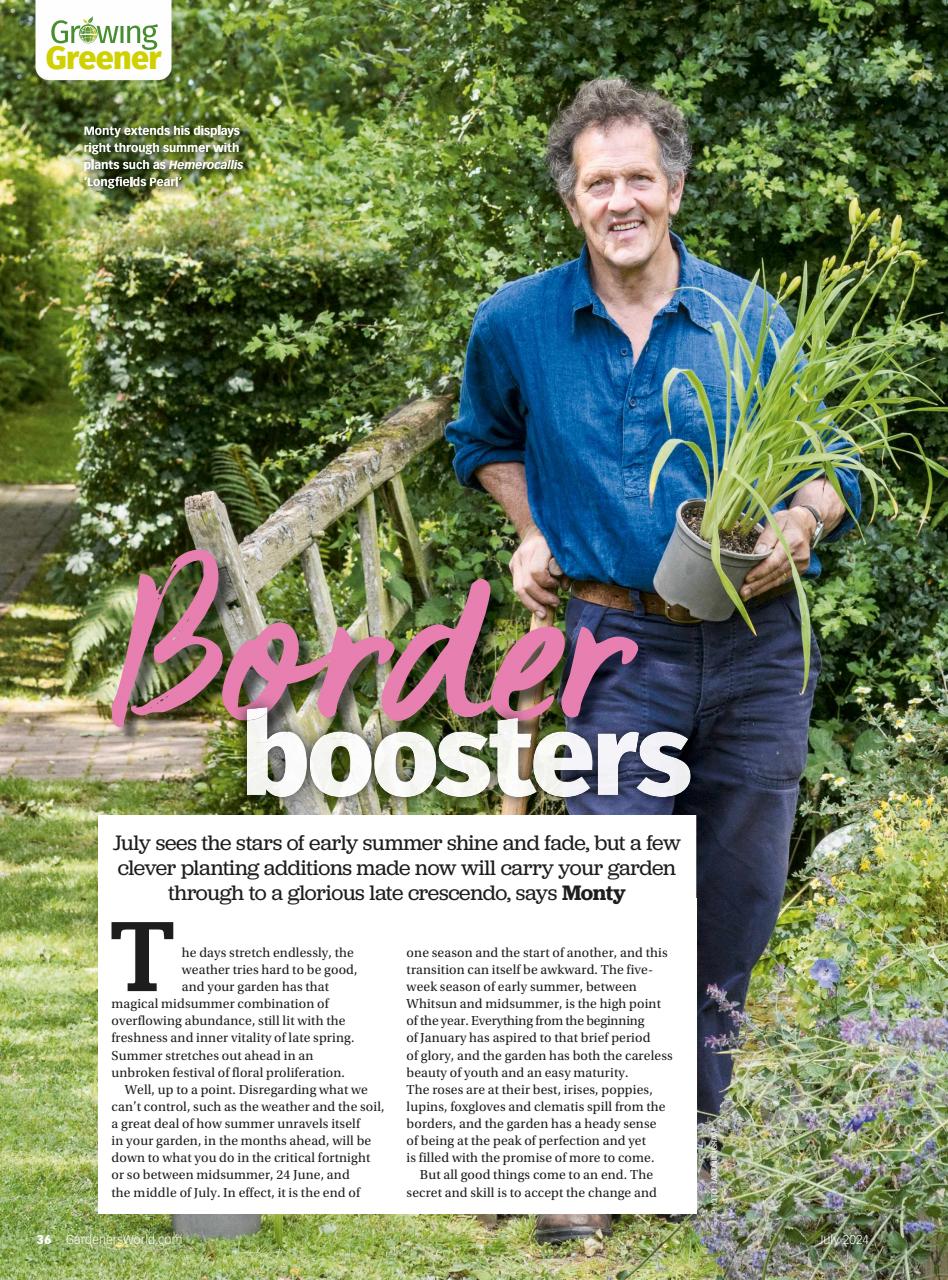 BBC Gardeners’ World Magazine Preview Pages