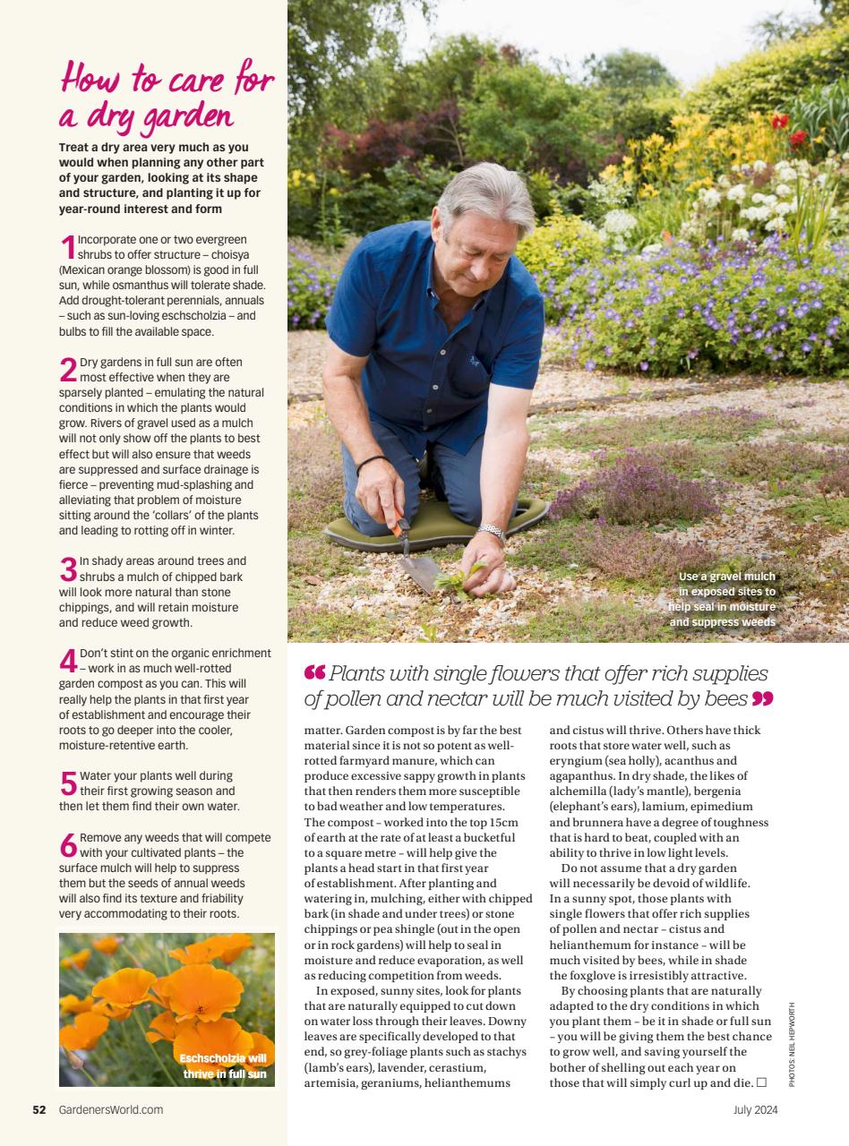 BBC Gardeners’ World Magazine Preview Pages