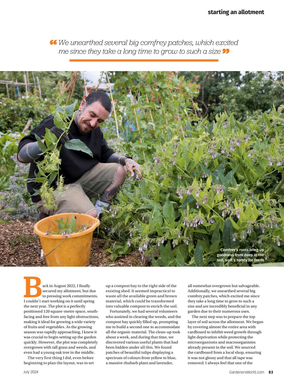 BBC Gardeners’ World Magazine Preview Pages