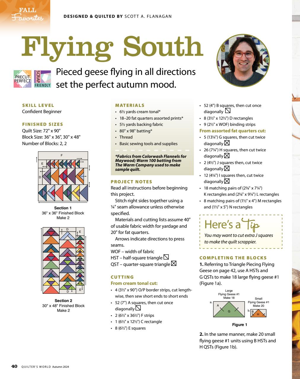 Quilter's World Preview Pages