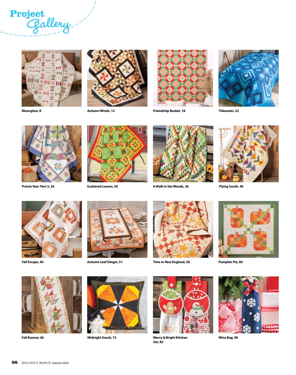 Quilter's World Preview Pages