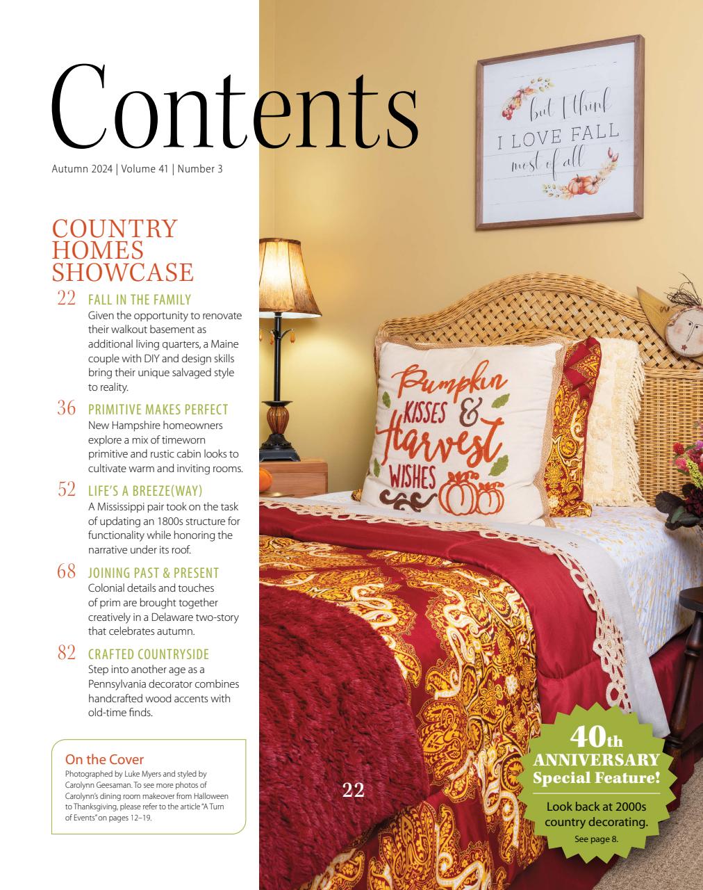 Country Sampler Preview Pages