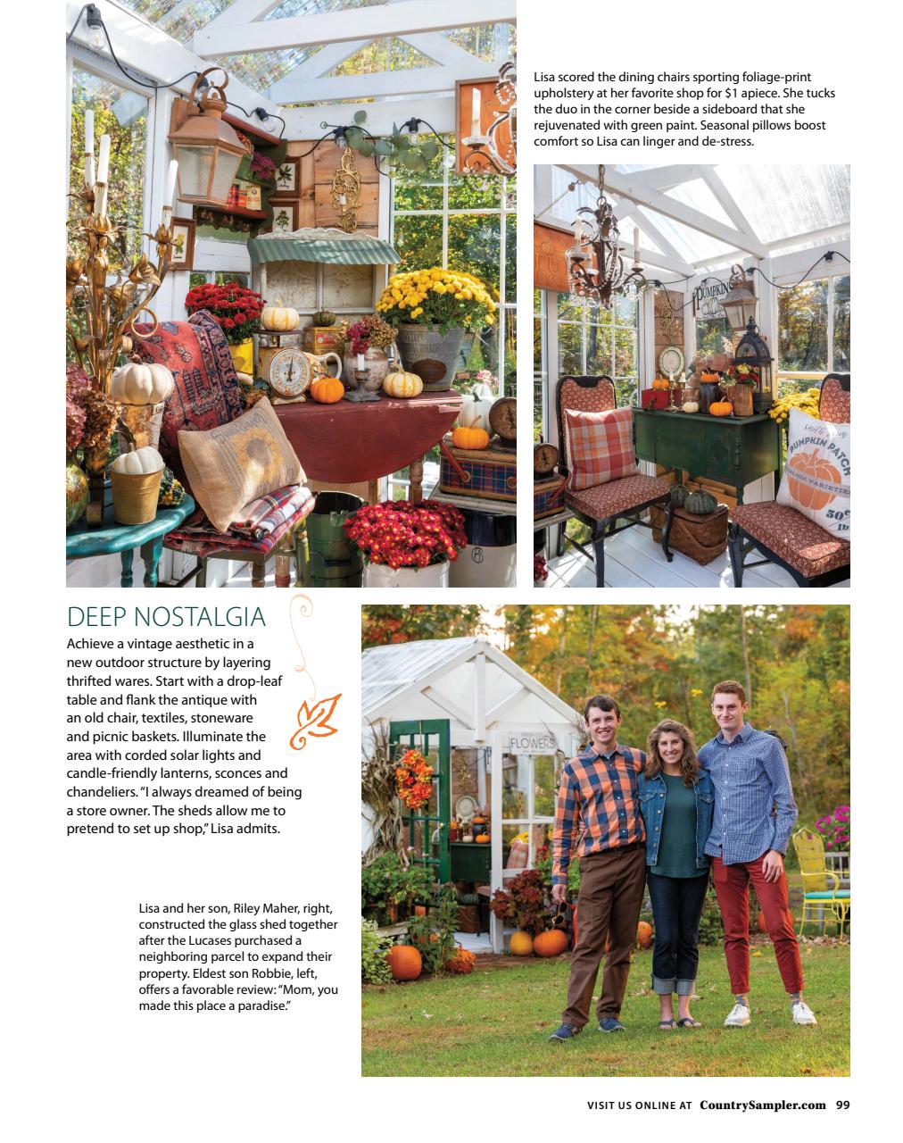 Country Sampler Preview Pages