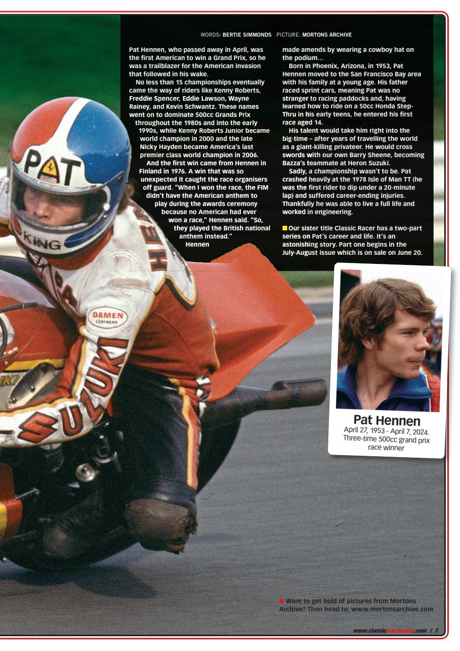 Classic Motorcycle Mechanics Preview Pages
