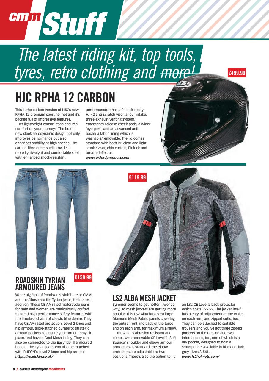 Classic Motorcycle Mechanics Preview Pages