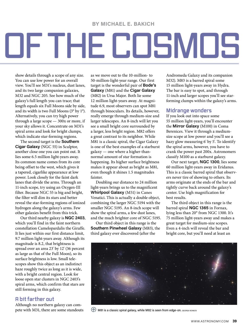 Astronomy Preview Pages