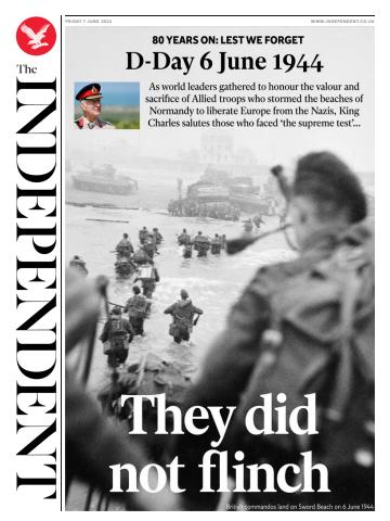 The Independent Daily Edition Newspaper issue Friday, June 7, 2024