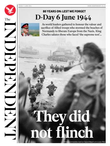 The Independent Daily Edition Newspaper issue 