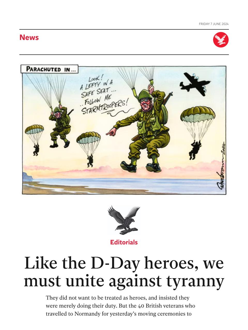 The Independent Daily Edition Newspaper Preview Pages