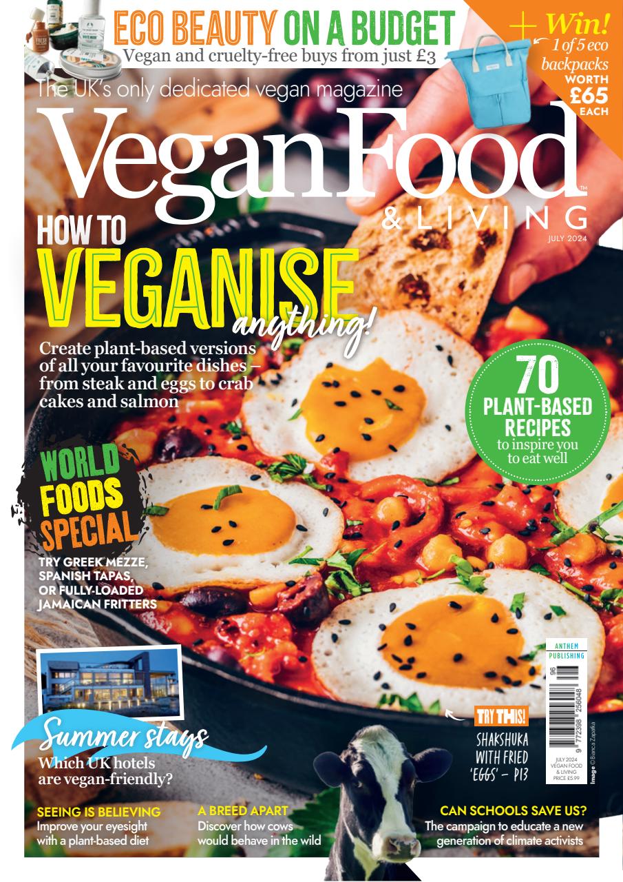 Vegan Food & Living Magazine Preview Pages