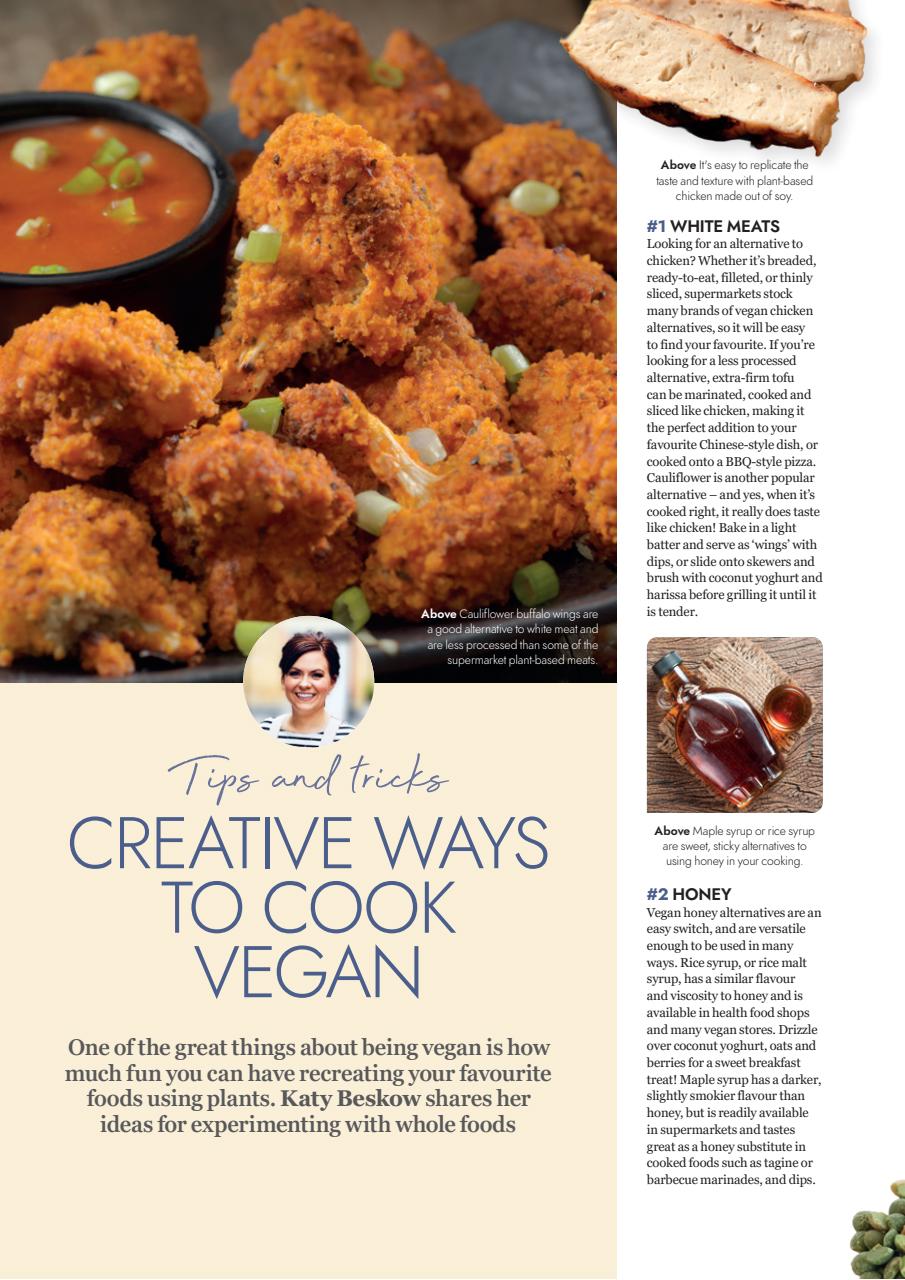 Vegan Food & Living Magazine Preview Pages