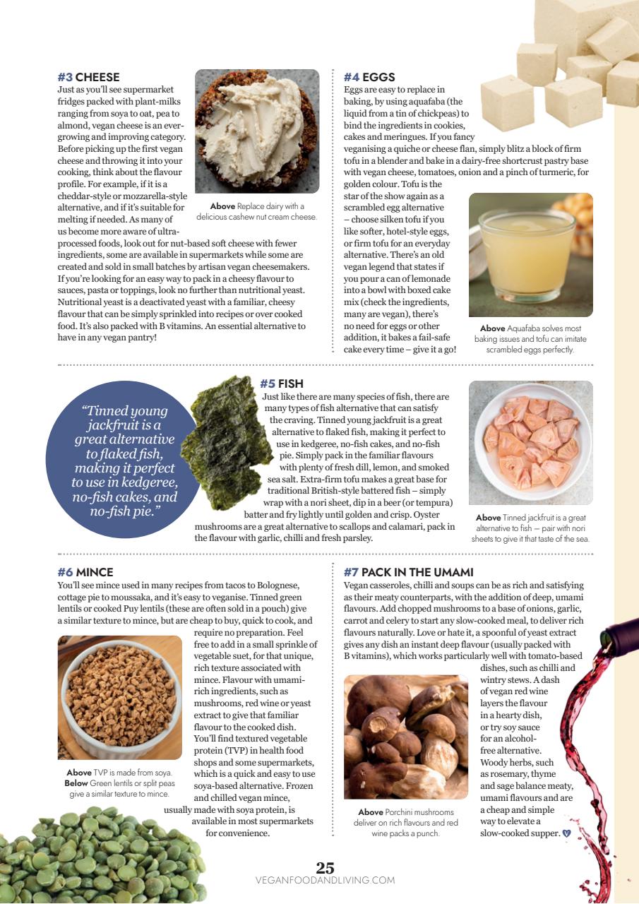 Vegan Food & Living Magazine Preview Pages