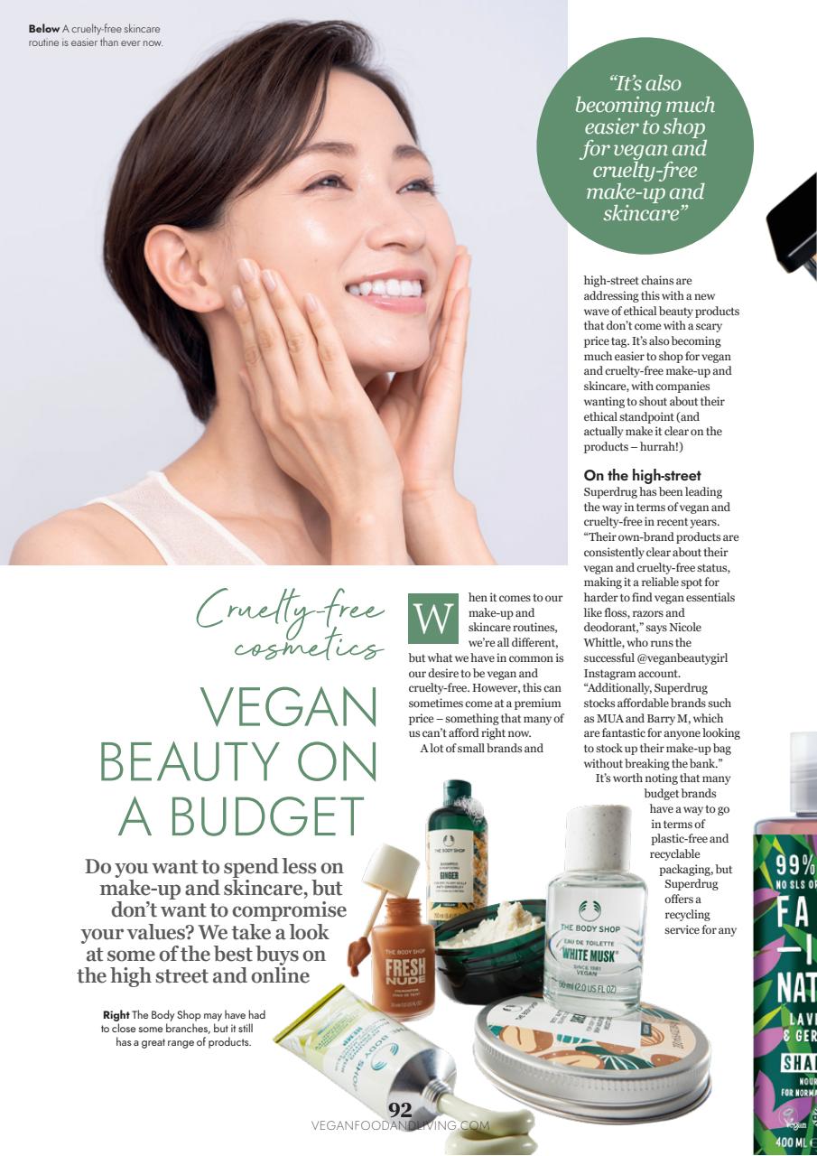 Vegan Food & Living Magazine Preview Pages