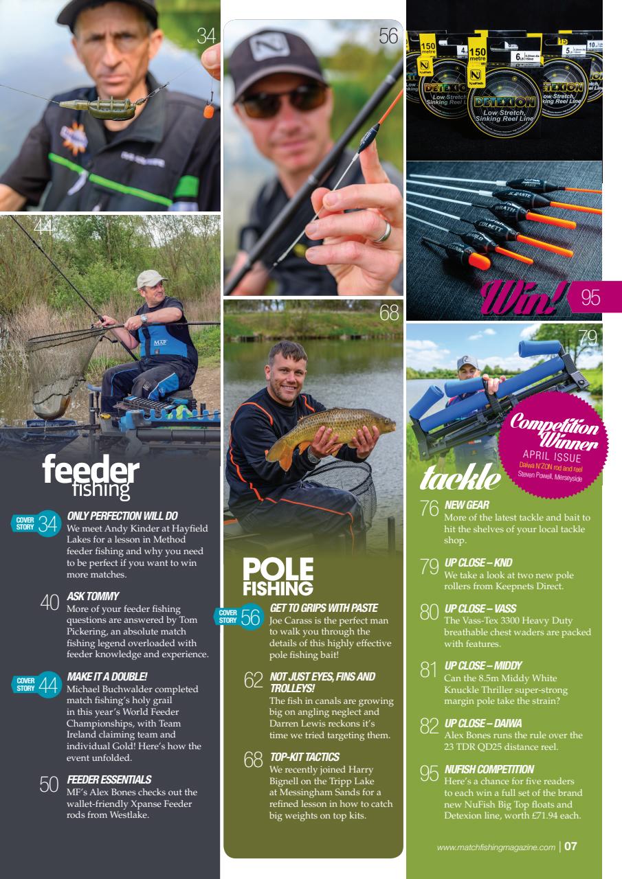 Match Fishing Preview Pages