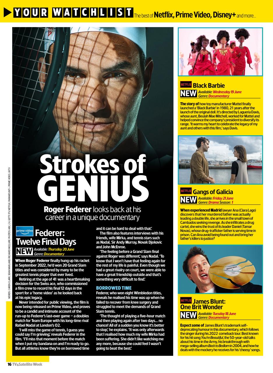 TV & Satellite Week Preview Pages
