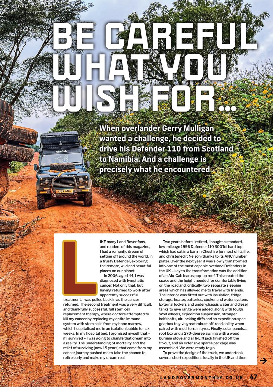 Land Rover Monthly Preview Pages