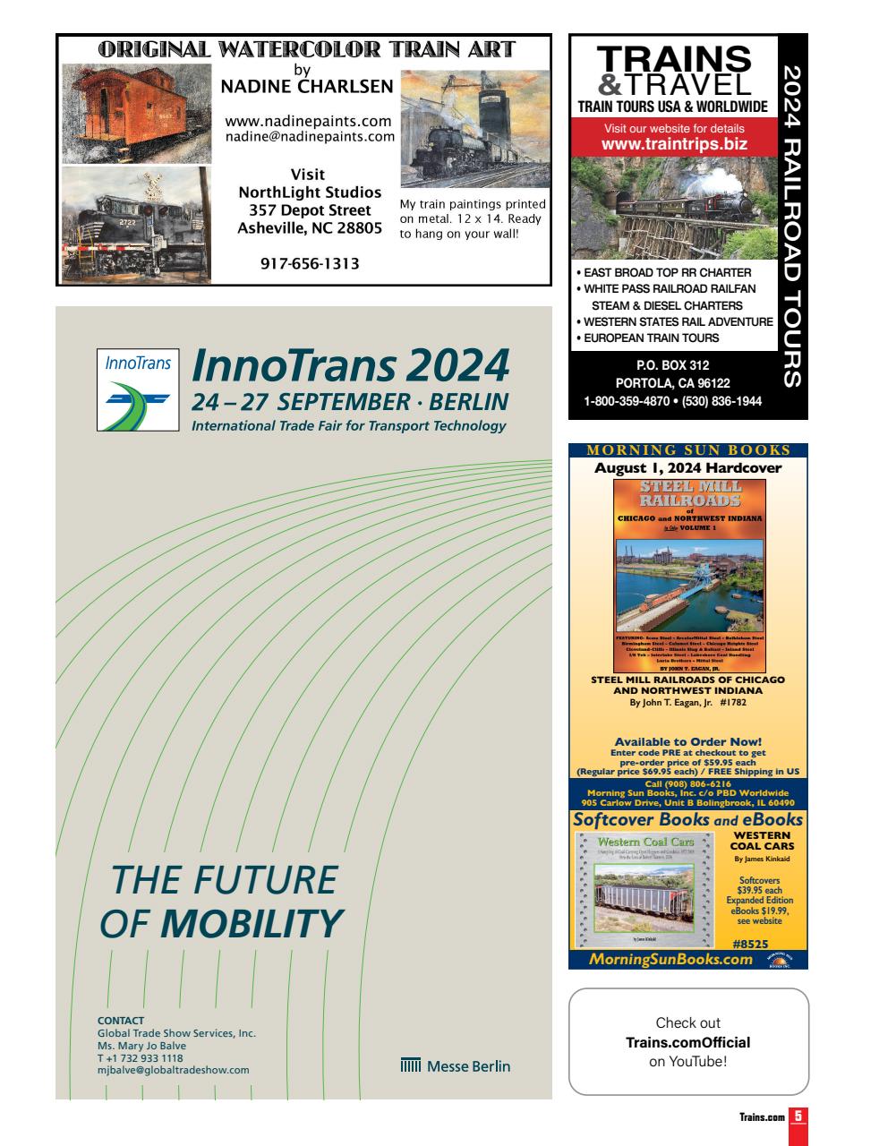 Trains Preview Pages