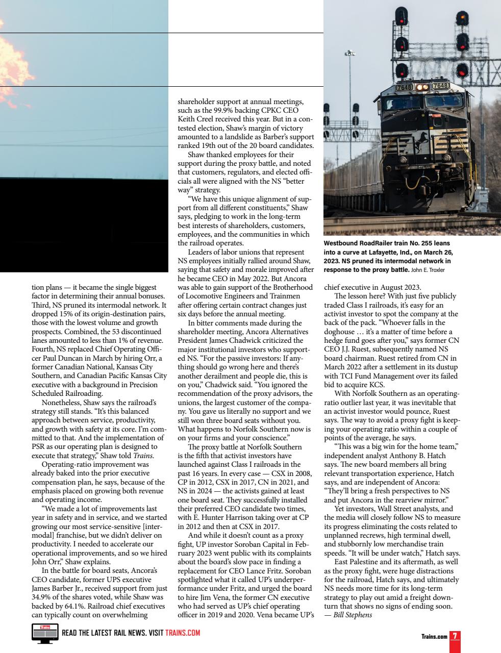 Trains Preview Pages