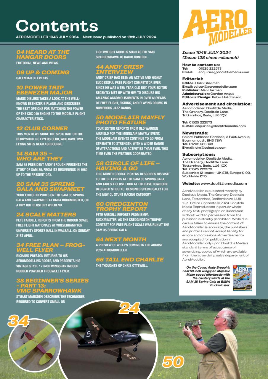 AeroModeller Preview Pages