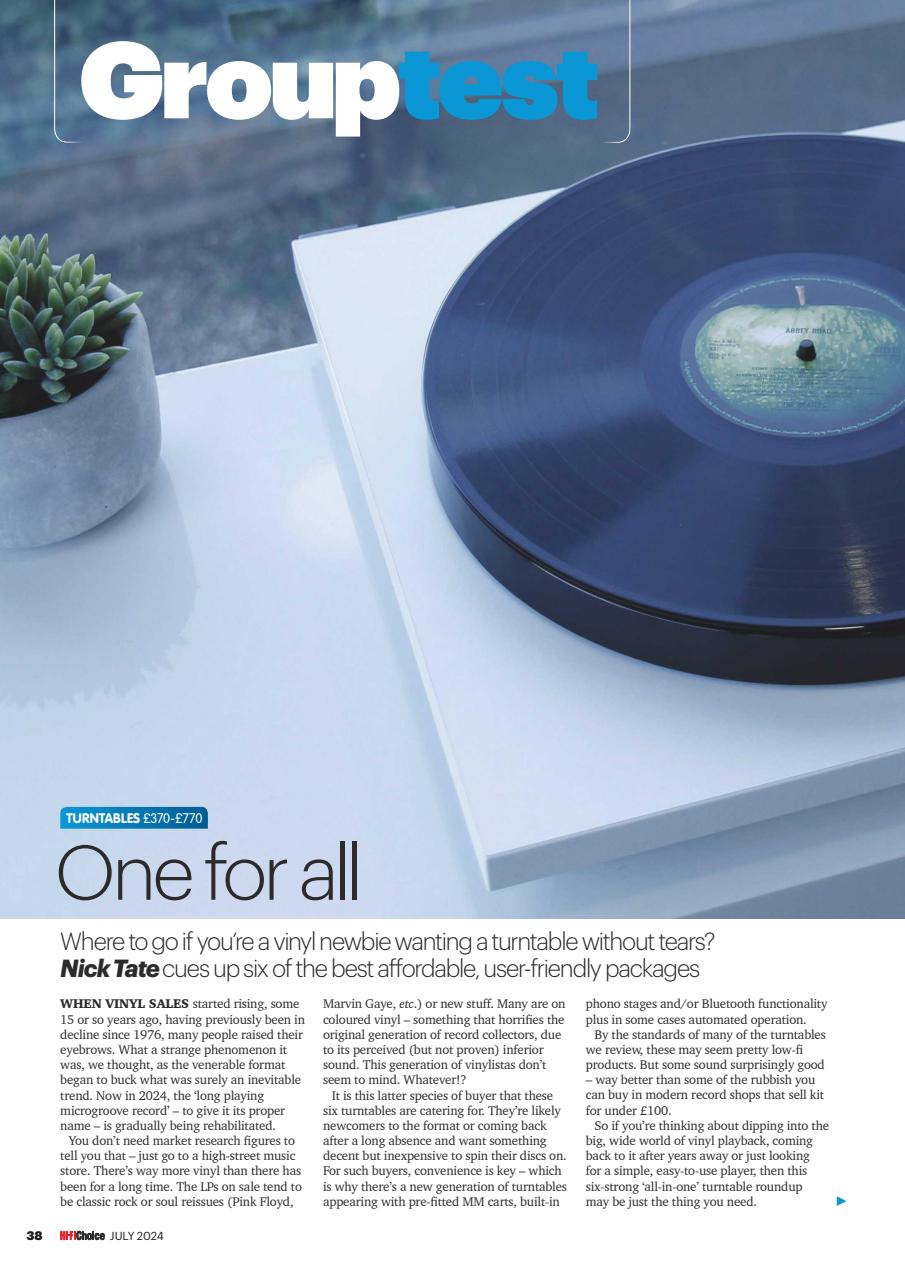 Hi-Fi Choice Preview Pages