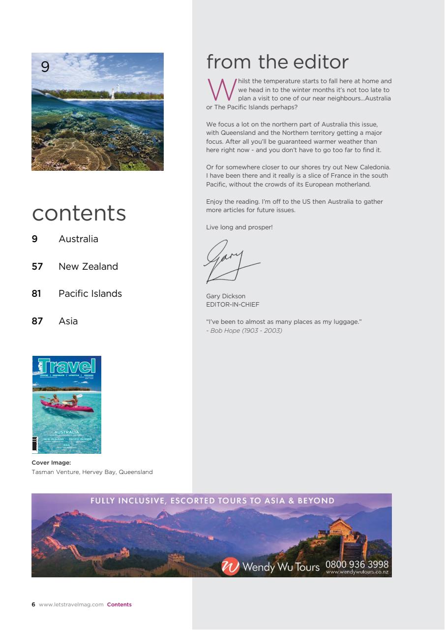 Let’s Travel Preview Pages