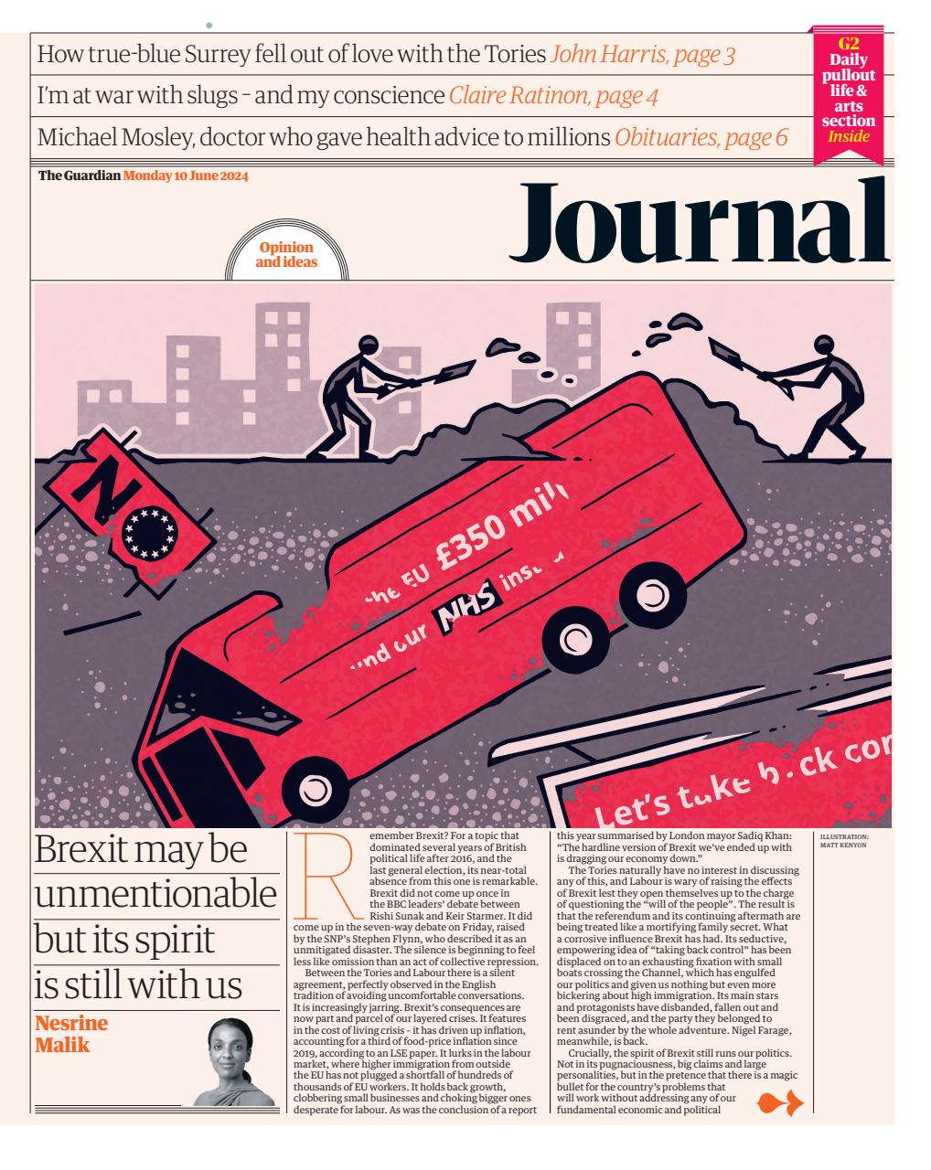 The Guardian Newspaper Preview Pages