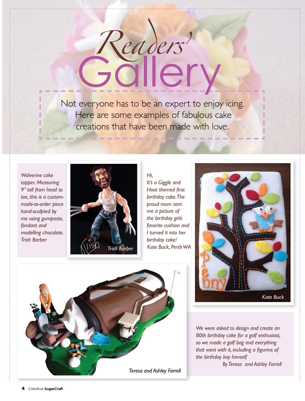 Creative Sugar Craft Preview Pages