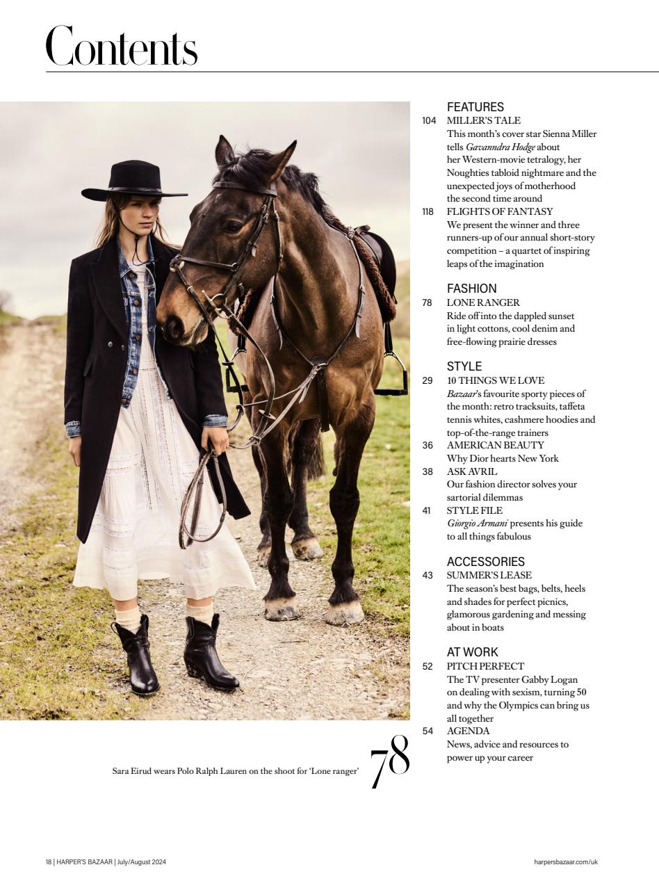 Harper's Bazaar Preview Pages